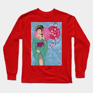 geisha Long Sleeve T-Shirt